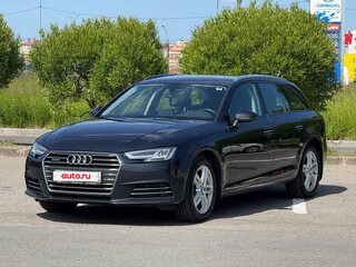 2017 Audi A4 V (B9), синий, 2400000 рублей, вид 1