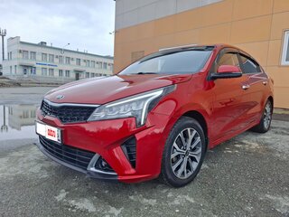 2021 Kia Rio IV Рестайлинг, красный, 1575000 рублей, вид 1