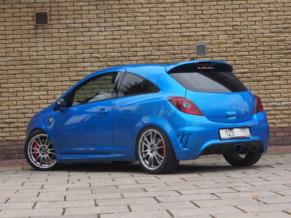 2008 Opel Corsa OPC D, голубой - вид 2