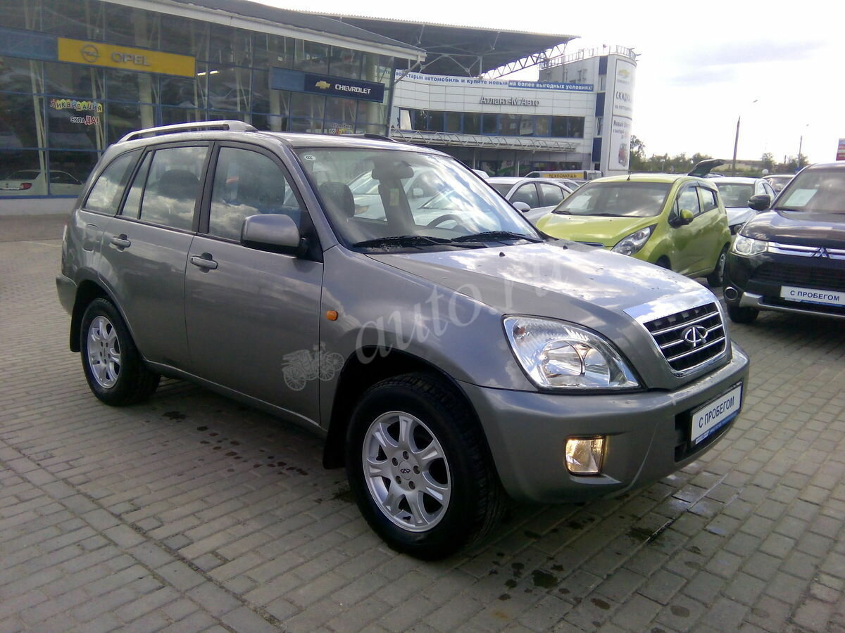 Chery Tiggo t11 серый