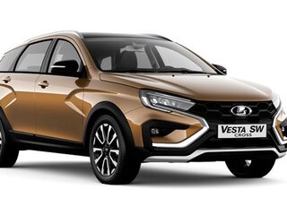 2025 Lada (ВАЗ) Vesta SW Cross I Рестайлинг (NG), коричневый, 1979000 рублей, вид 1