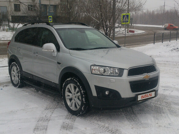 2015 Chevrolet Captiva I Рестайлинг 2, серебристый - вид 1