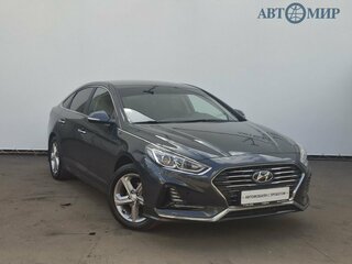 2018 Hyundai Sonata VII (LF) Рестайлинг, серый, 1865000 рублей, вид 3
