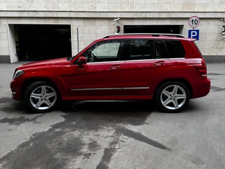 2013 Mercedes-Benz GLK-Класс 220 CDI BlueTEC I (X204) Рестайлинг, красный, 1750000 рублей, вид 4