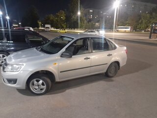 2016 Lada (ВАЗ) Granta I, серебристый, 450000 рублей, вид 1