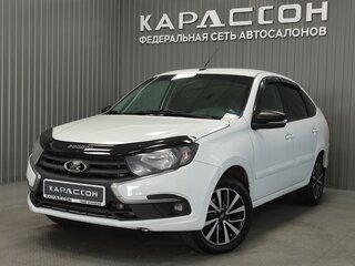 2020 Lada (ВАЗ) Granta I Рестайлинг, белый, 630000 рублей, вид 1