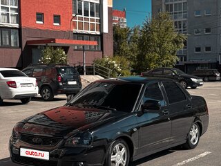 2014 Lada (ВАЗ) Priora I Рестайлинг, чёрный, 550000 рублей, вид 1