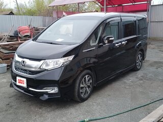 2015 Honda Stepwgn V, чёрный, 1800000 рублей, вид 1