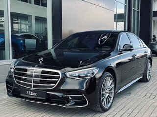 2021 Mercedes-Benz S-Класс 350 d Long 4MATIC VII (W223), чёрный, 13500000 рублей, вид 1