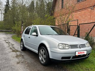 1999 Volkswagen Golf IV, серебристый, 600000 рублей, вид 1