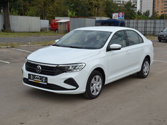 2021 Volkswagen Polo VI, белый