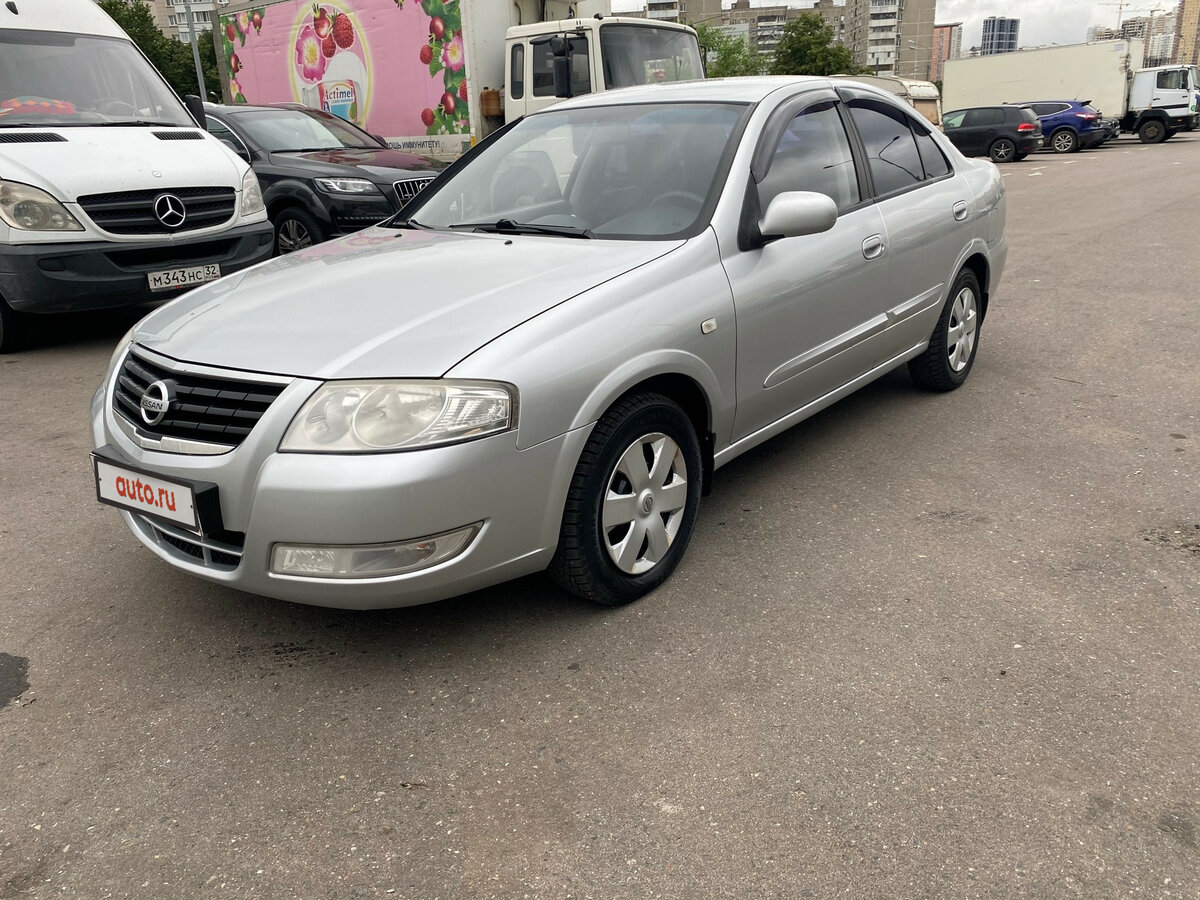 Nissan almera classic размеры