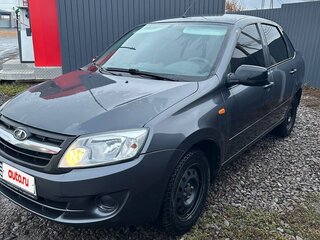 2014 Lada (ВАЗ) Granta I, серебристый, 500000 рублей, вид 1