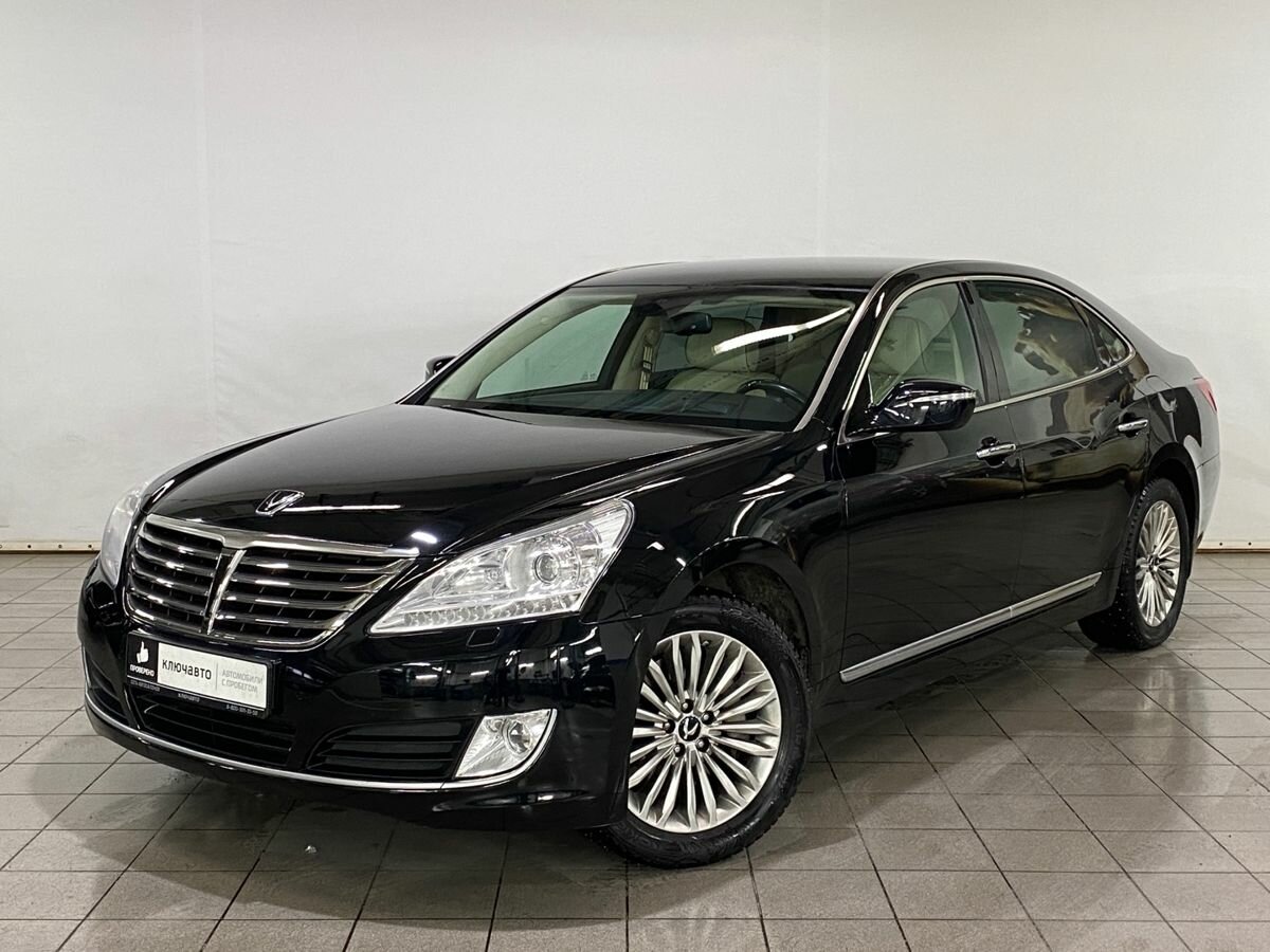 Купить б/у Hyundai Equus II Рестайлинг 3.8 AT (334 л.с.) бензин автомат ...