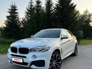 2019 BMW X6 30d II (F16), белый, 4500000 рублей, вид 1