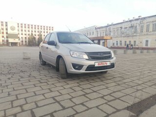 2017 Lada (ВАЗ) Granta I, серебристый, 600000 рублей, вид 1