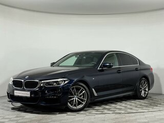 2020 BMW 5 серии 520d xDrive VII (G30/G31), чёрный, 3800000 рублей, вид 1