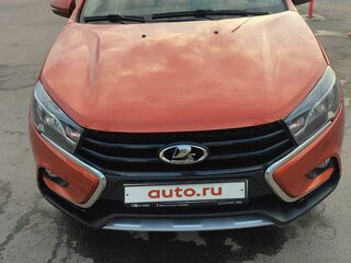 2019 Lada (ВАЗ) Vesta SW Cross I, оранжевый, 1300000 рублей, вид 1