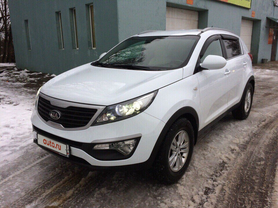 Kia Sportage 2011 Р±РµР»С‹Р№
