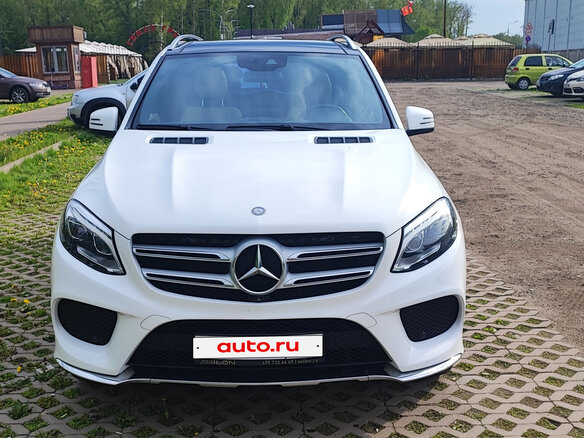 2016 Mercedes-Benz GLE 400 9G-Tronic I (W166), белый, 3750000 рублей