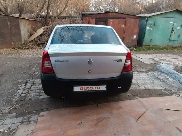 2012 Renault Logan I Рестайлинг, серый - вид 5