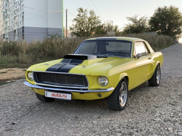 1969 Ford Mustang I, жёлтый - вид 6