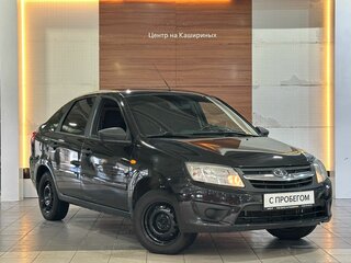 2016 Lada (ВАЗ) Granta I, чёрный, 430000 рублей, вид 3