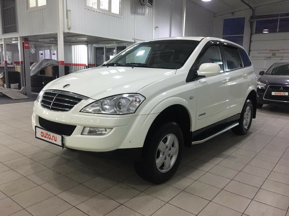 SSANGYONG Kyron Р±РµР»С‹Р№