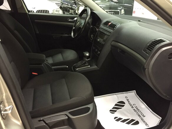 2008 Skoda Octavia II (A5) Рестайлинг, бежевый - вид 6