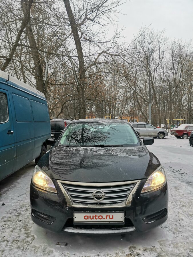 Ниссан сентра черный