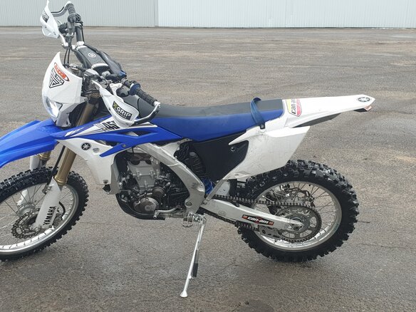 2014 Yamaha WR450F, синий, 447459 рублей