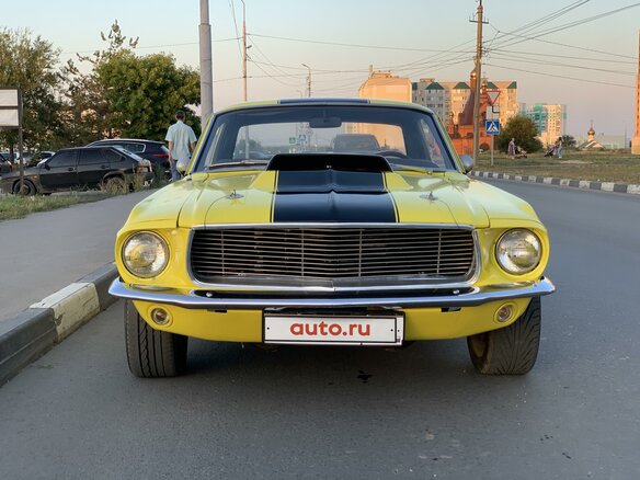 1969 Ford Mustang I, жёлтый - вид 9