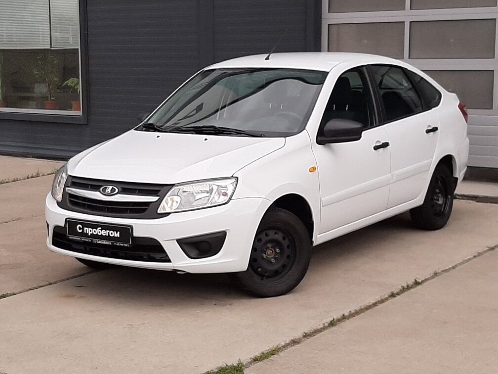 Как выглядит белая лада гранта Купить б/у Lada (ВАЗ) Granta I 1.6 MT (87 л.с.) бензин механика в Челябинске: бе