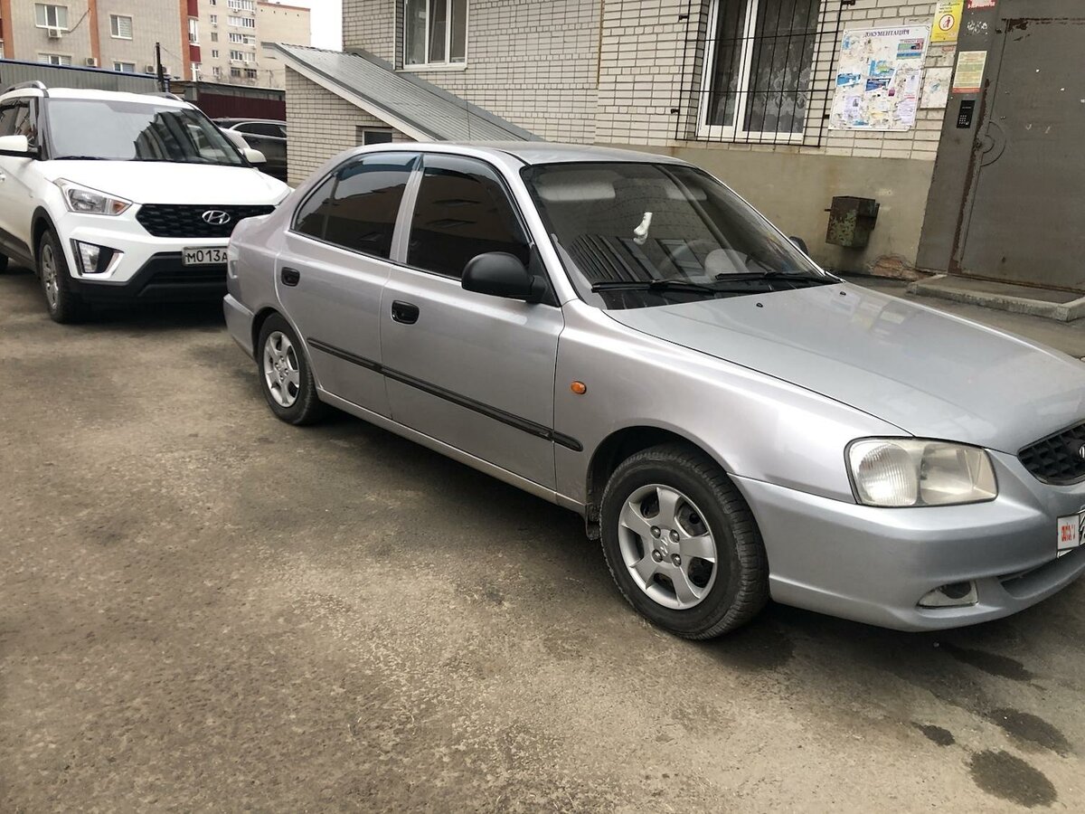 Купить б/у Hyundai Accent II ТагАЗ 1.5 MT (102 л.с.) бензин механика в ...