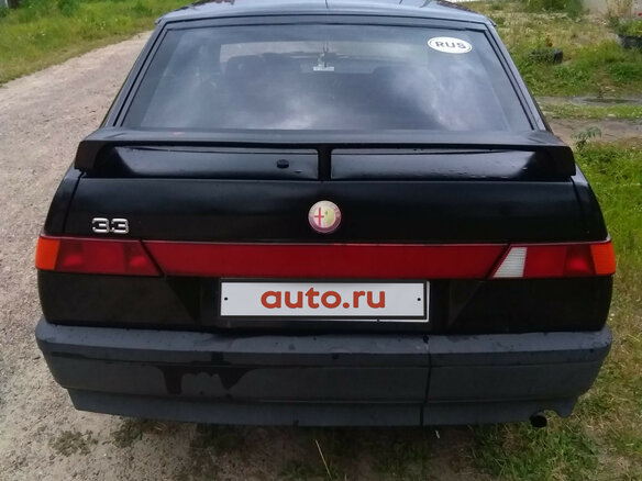 1991 Alfa Romeo 33 II, чёрный - вид 6