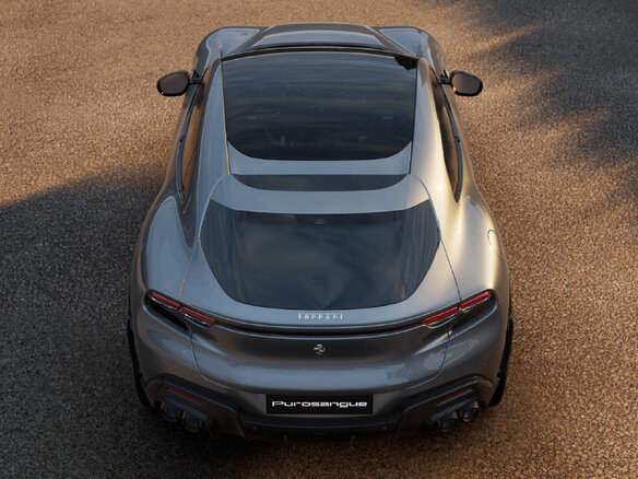 2023 Ferrari Purosangue, серый - вид 5