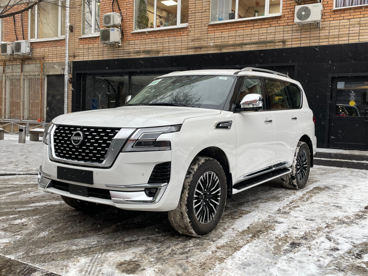 Nissan Patrol 2022 решетка
