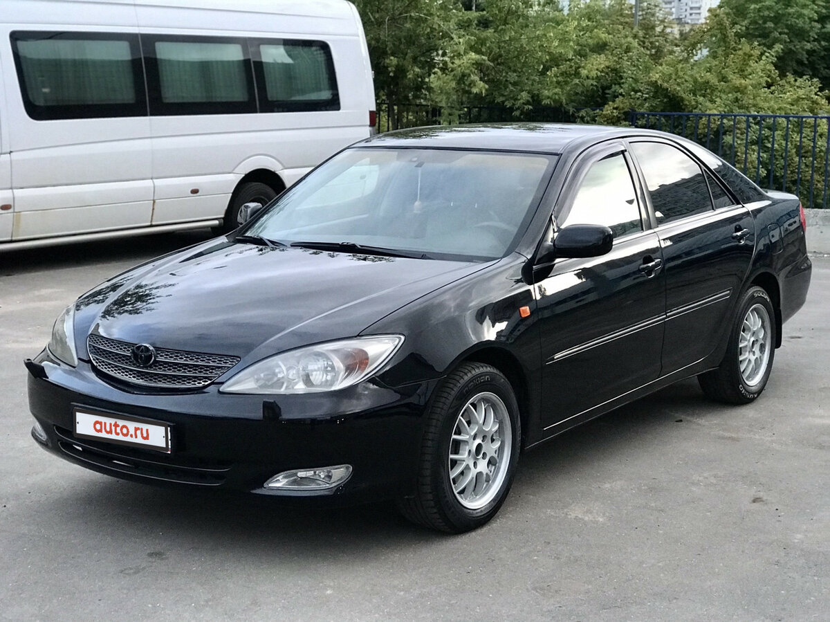 2003 Toyota Camry V (XV30), чёрный.