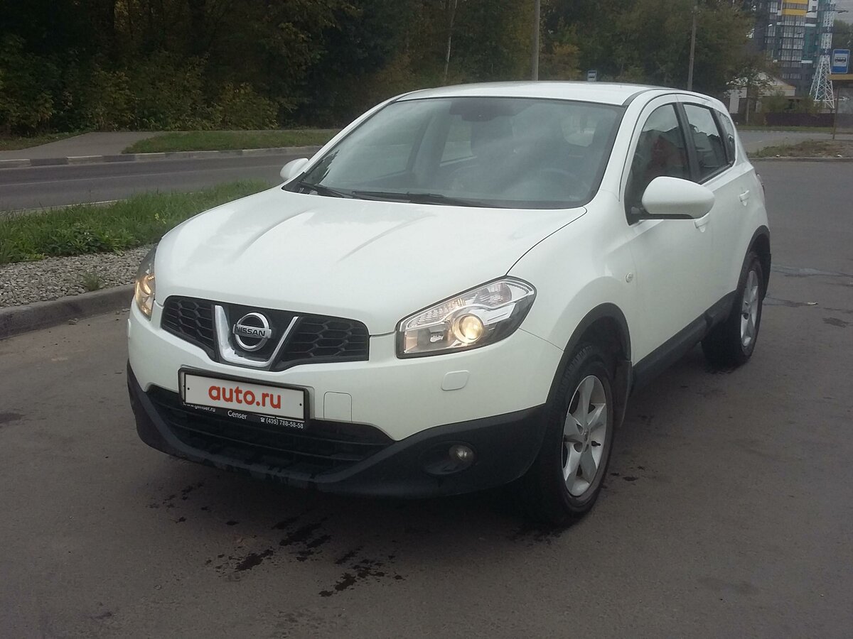 Nissan Qashqai 2012 Р±РµР»С‹Р№