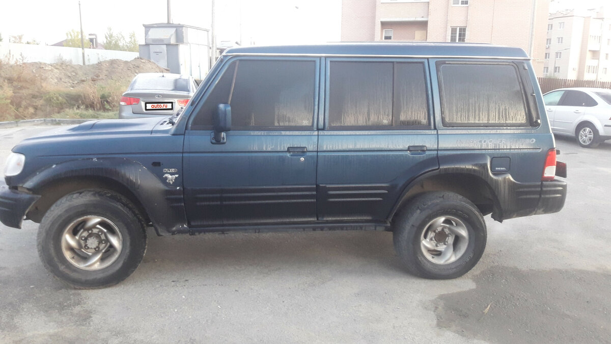 Купить б/у Hyundai Galloper II 2.5d MT (99 л.с.) 4WD