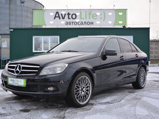 2009 Mercedes-Benz C-Класс 200 III (W204), чёрный, 919000 рублей, вид 1