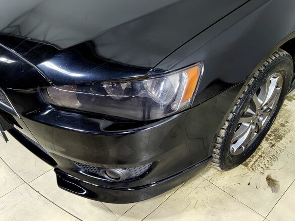 2008 Mitsubishi Lancer X, чёрный, 750000 рублей - вид 21