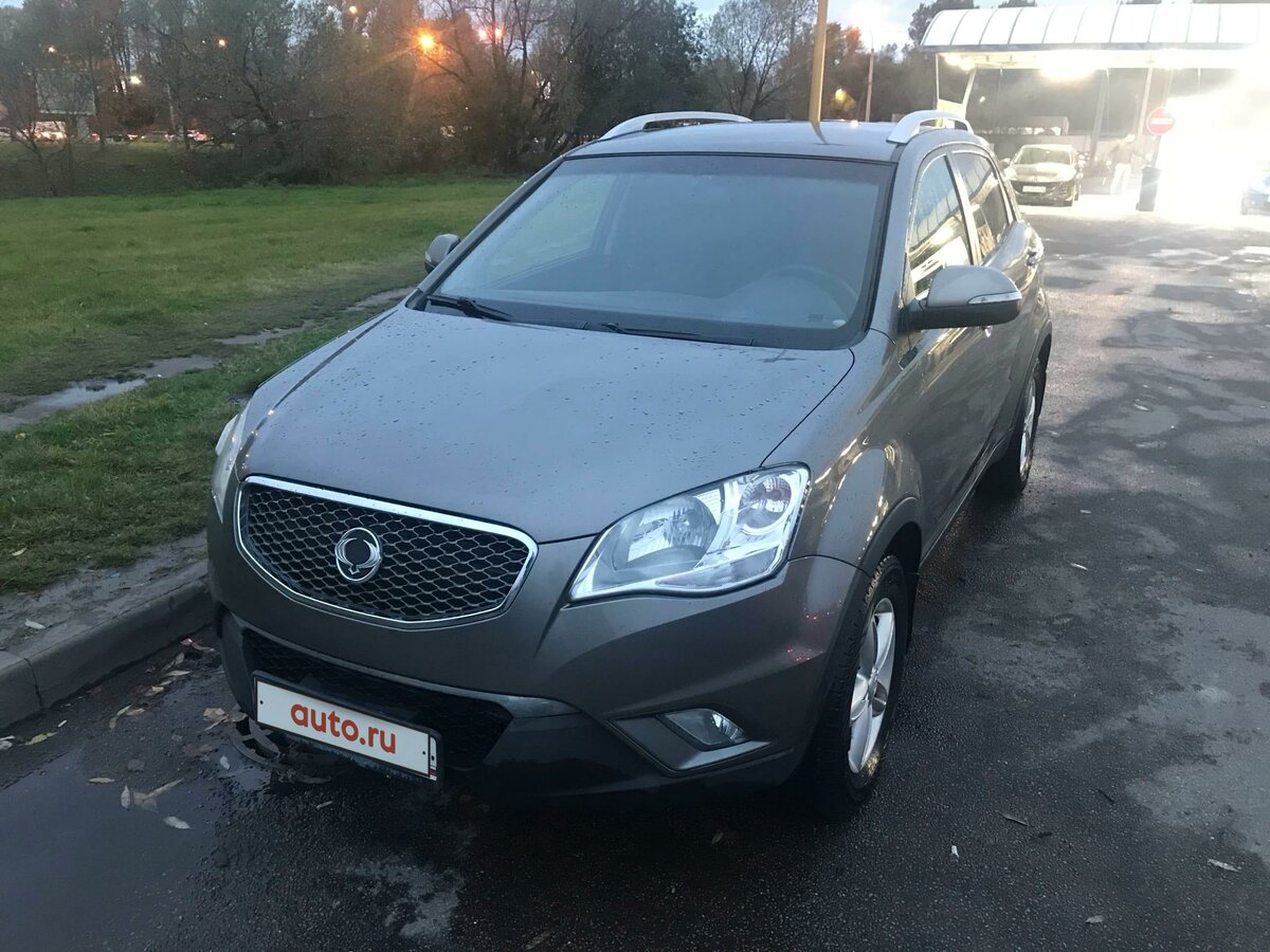 Купить б/у SsangYong Actyon дизель автомат в Санкт-Петербурге: серый ...