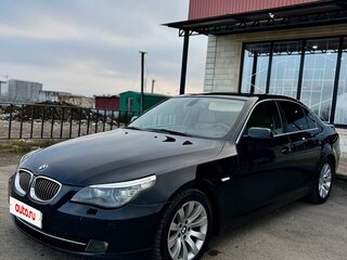2008 BMW 5 серии 525i V (E60/E61) Рестайлинг, чёрный, 850000 рублей, вид 1