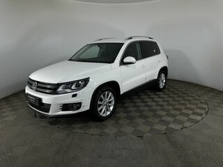 2013 Volkswagen Tiguan I Рестайлинг, белый, 1115435 рублей, вид 1