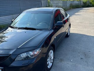 2007 Mazda 3 I (BK) Рестайлинг, чёрный, 500000 рублей, вид 3