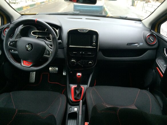 2014 Renault Clio RS IV, жёлтый - вид 8