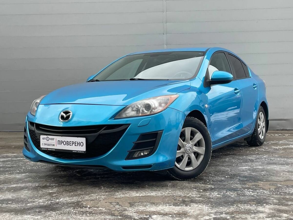 Купить б/у Mazda 3 II (BL) 1.6 MT (105 л.с.) бензин механика в Москве