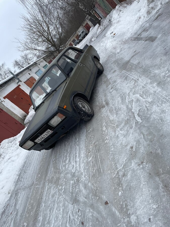 Ваз 2105 зеленый сад
