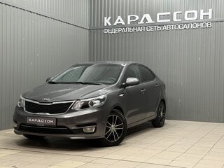 2016 Kia Rio III Рестайлинг, серый, 747000 рублей, вид 1